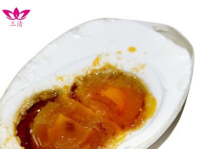 金丝双黄蛋真空包装油沙咸淡适中马踏湖本湖鸭蛋开袋即食厂家直供图3