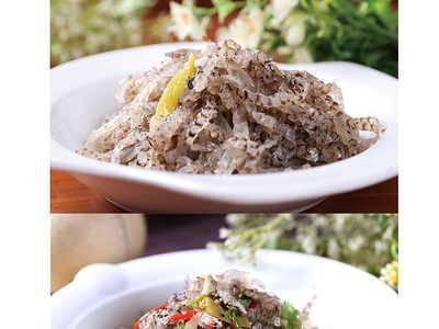 汉潮泡椒鱼皮冷冻新鲜鱼皮150g/包开袋解冻即食酒店餐厅凉菜批发图2