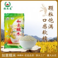 如意糯米（晚糯米）25公斤袋装软糯香米籼米长粒大米籼米可批发