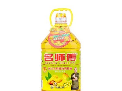 厂家批发古法压榨花生植物调和油5L一级食用油5L一件代发图3