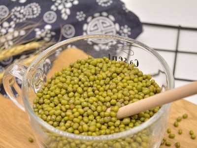 绿豆陕北明绿豆 农家特产绿豆明绿豆 五谷杂粮绿豆真空包装490g图3
