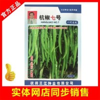 杭椒七号辣椒种子 早熟薄皮杭椒种子 蔬菜种子批发 厂家直销10g