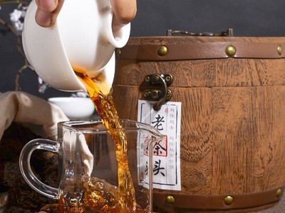 普洱茶熟茶 老茶头 散茶 勐海古树老茶头500g 13年木桶装老茶头图2