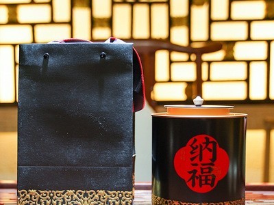 云南茶叶普洱茶糯米香礼盒装一套碎银子1000g茶化石普洱熟茶茶头图2