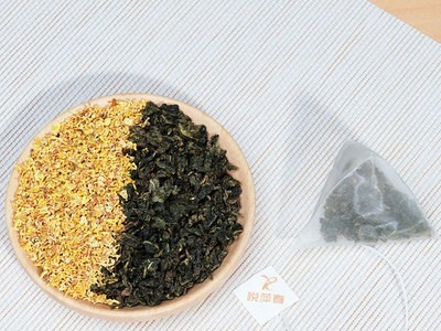 桂花乌龙茶组合含茶制品三角袋泡茶茶包内外一体袋代加工一件代发图3