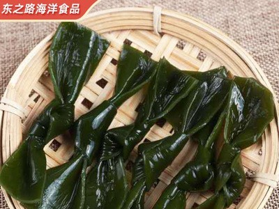 盐渍海带结 新鲜厚实脆嫩盐渍海带结海产品 无沙免洗海带结图3