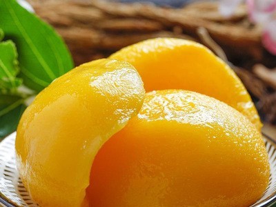 黄桃罐头425克 经销批发餐饮直供新鲜水果罐头糖水黄桃罐头图2
