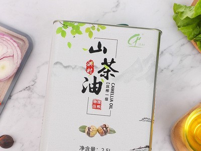 【OEM】爱那屋油 洪村山茶籽油2.5L 一级物理冷压榨食用油月子油图3