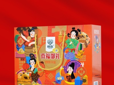 坚果礼盒 组合坚果炒货一件代 发年货零食大礼包 干果礼盒 厂家批图2