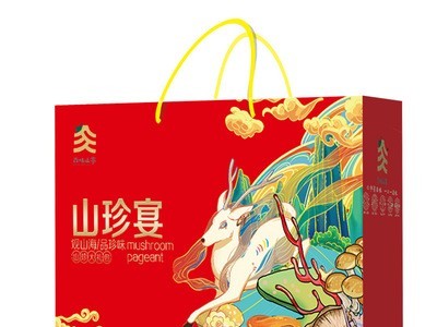 百味山礼山珍宴 食用菌礼盒山珍礼盒1130克 菌菇团购福利节日礼盒图3