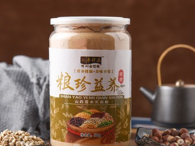 山药薏米芡实粉 早餐代餐粉五谷杂粮粥 一件代发五谷代餐粉图4