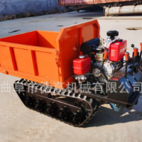 小型履带载重运输车 带档位山地能爬坡果园肥料运输车