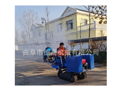 操作简单座驾式履带田园管理机 多功能可施肥旋耕锄草开沟机图3