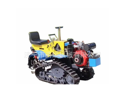 多功能履带式农田果园开沟机 座驾式果园松土锄草机 多功能施肥机图2