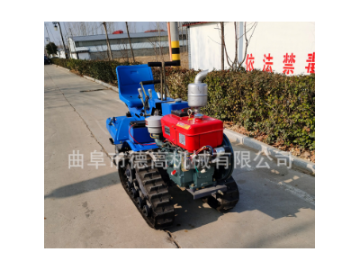 多功能履带式农田果园开沟机 座驾式果园松土锄草机 多功能施肥机图3