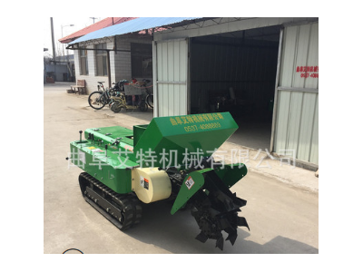 履带式管理机 自走式果园施肥开沟机 小型果树施肥专用设备图4