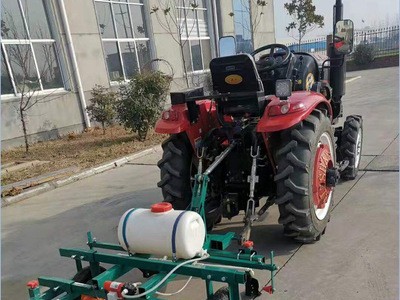 地膜机农用四轮拖拉机带覆膜机薯类铺膜机根茎类农作物盖膜机图4