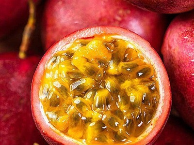 紫皮百香果当季新鲜热带水果西番莲5斤装甘甜大果百香果批发图3