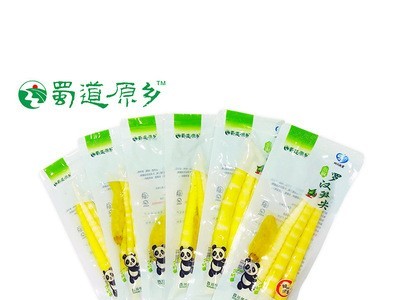 厂家供应 四川特产泡椒清水竹笋尖清水罗汉笋片精美礼包 礼盒包装图3