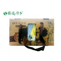 厂家供应 四川特产泡椒清水竹笋尖清水罗汉笋片精美礼包 礼盒包装