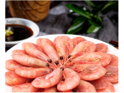 加拿大北极甜虾腹籽熟甜虾即食冻虾产地直采厂家直供餐饮海鲜批发图3