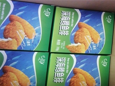 鳕鱼排深海鳕鱼条汉堡鳕鱼排 鳕鱼条西餐厅用鳕鱼条 油炸小吃图2