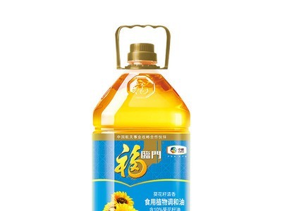 福临门 5L葵花籽清香食用植物调和油食堂家用营养均衡图5