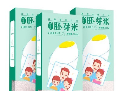 芽芽乐胚芽米 家庭装1斤 营养大米 东北五常稻花香2号 500G图4
