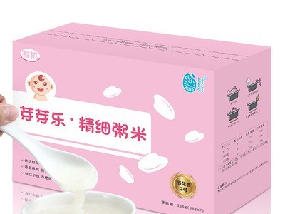 芽芽乐精细米 有机宝宝营养粥米稻花香大米6个月以上266G 38gx7袋图4