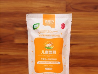 河套有机小麦粉750g/袋装批发 内蒙古石磨小麦面粉 儿童有机面粉图2