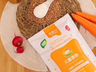 河套有机小麦粉750g/袋装批发 内蒙古石磨小麦面粉 儿童有机面粉图3
