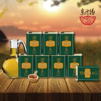 京升缘一级亚麻籽油超值家庭装820ML*8冷榨健康食用油支持1件混批