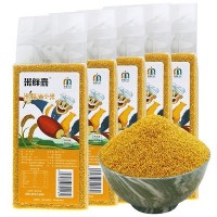 米鲜森陕西米脂小米批发真空包装500g*5 小黄米黄小米月子米