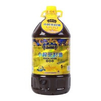 家庭装四级菜油5L小榨浓香型菜籽油四川菜油厂家直供物理压榨
