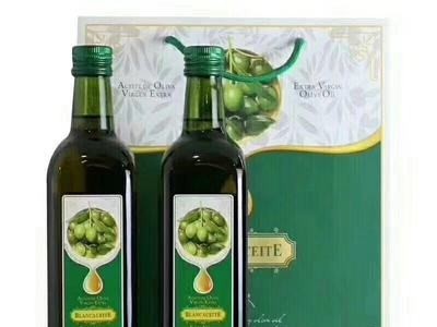 西班牙进口布兰克特初榨橄榄油750ml*2瓶礼盒装一般贸易礼品福利图2