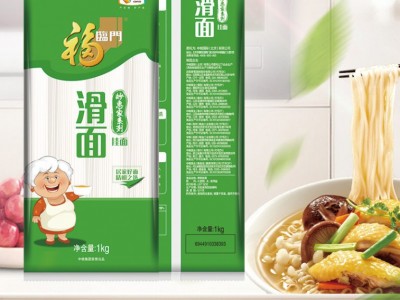 中粮 福临门妙惠家系列滑面挂面 面条1kg2斤早餐面条量大价格从优图3