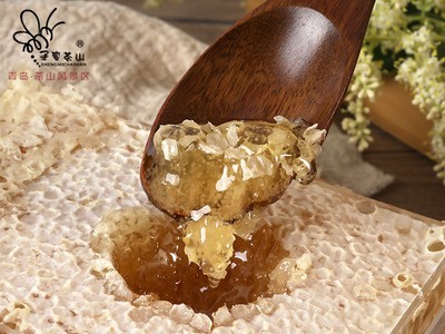 蜂巢蜜厂家 盒装农家土蜂蜜自产巢蜜500g 蜂蜜礼盒装批发图2