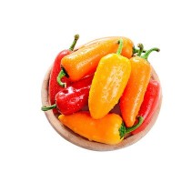新鲜现摘迷你彩椒 脆甜多汁圆锥椒 水果椒咪咪椒顺丰五斤送达