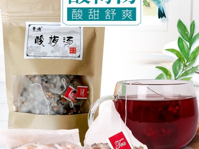酸梅汤三角茶包 老北京酸梅汤茶原料包免煮袋泡茶厂家OEM代加工图5