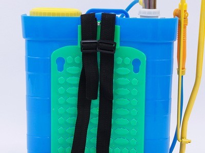 20L厂家批发背负式手动喷雾器打药农用消毒白钢双管气压式喷雾器图3