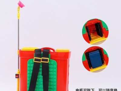 现货供应新款两用加厚款农用背负式电动喷雾器农业机械消毒打药机图4