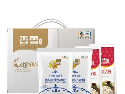 面粉小麦粉饺子粉中粮香雪面对面粉礼盒图4