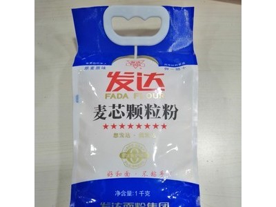 发达麦芯颗粒粉1千克和面不粘手山东面粉方便小包装图5