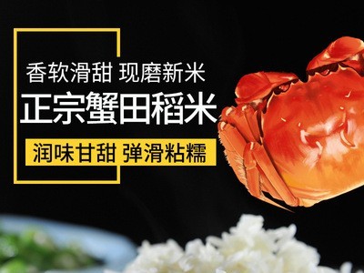 厂家批发东北盘锦大米稻田蟹清香大米5kg东北特产稻田蟹米图4