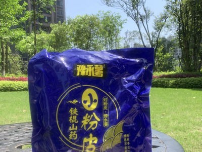 厂家直批豫永薯铁棍山药粉皮200g农家红薯宽粉条批发小粉皮粉丝图3