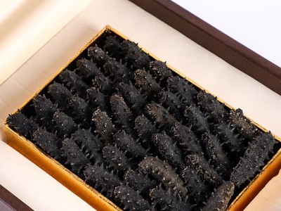 大连淡干海参礼盒装250g海鲜辽刺参干货工厂批发非即食海参可代发图4