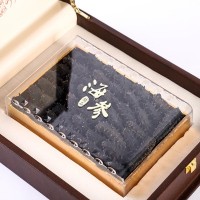 大连淡干海参礼盒装250g海鲜辽刺参干货工厂批发非即食海参可代发