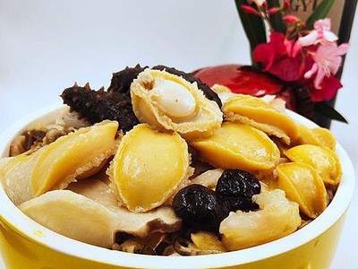 批发一品鲜佛跳墙加热即食6-8人份鲍鱼海参海鲜大盆菜送礼1.25kg图4