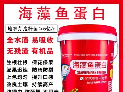 批发甲壳素黄腐酸钾肥料 生根壮苗剂果树海藻鱼蛋白桶装水溶肥图4