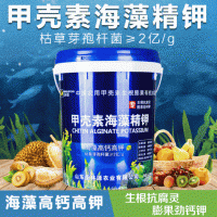 果树蔬菜生根膨果肥桶装肥料 海藻甲壳素冲施肥高钾叶面水溶菌肥